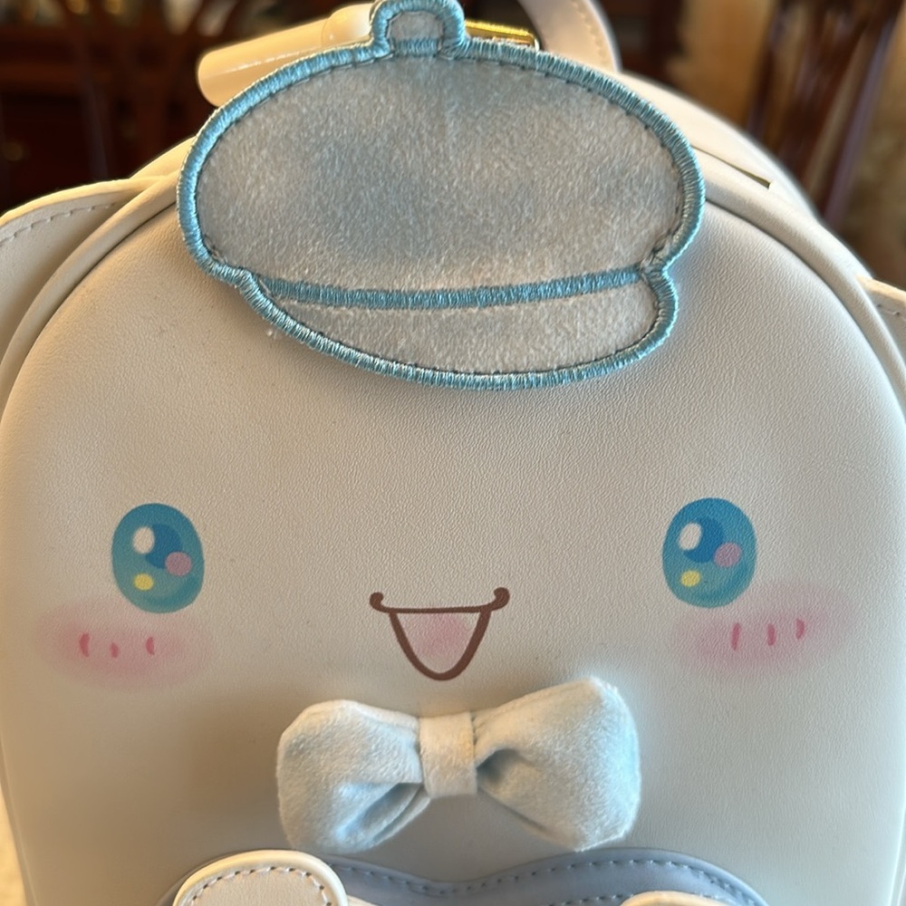 NWT Her Universe Cinnamoroll Balloon Mini Backpack with Sequins - Picture 11 of 16